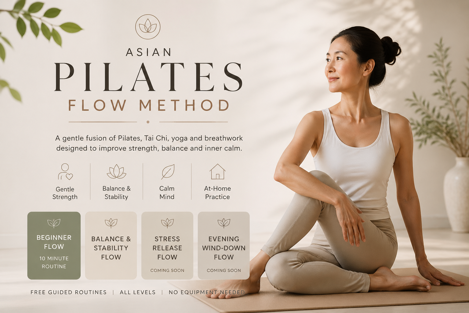 Asian Pilates Flow Method