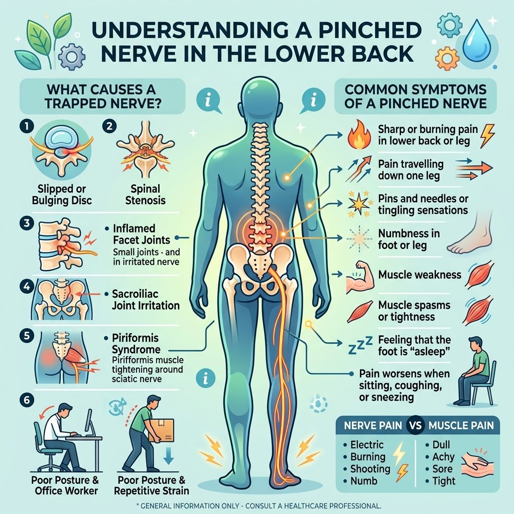 Back Pinched Nerve Exercises For Sciatica Relief NHS Tips